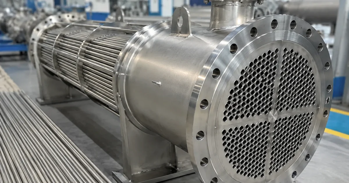 Titanium condenser tubes for power plant surface condensers and seawater cooling systems