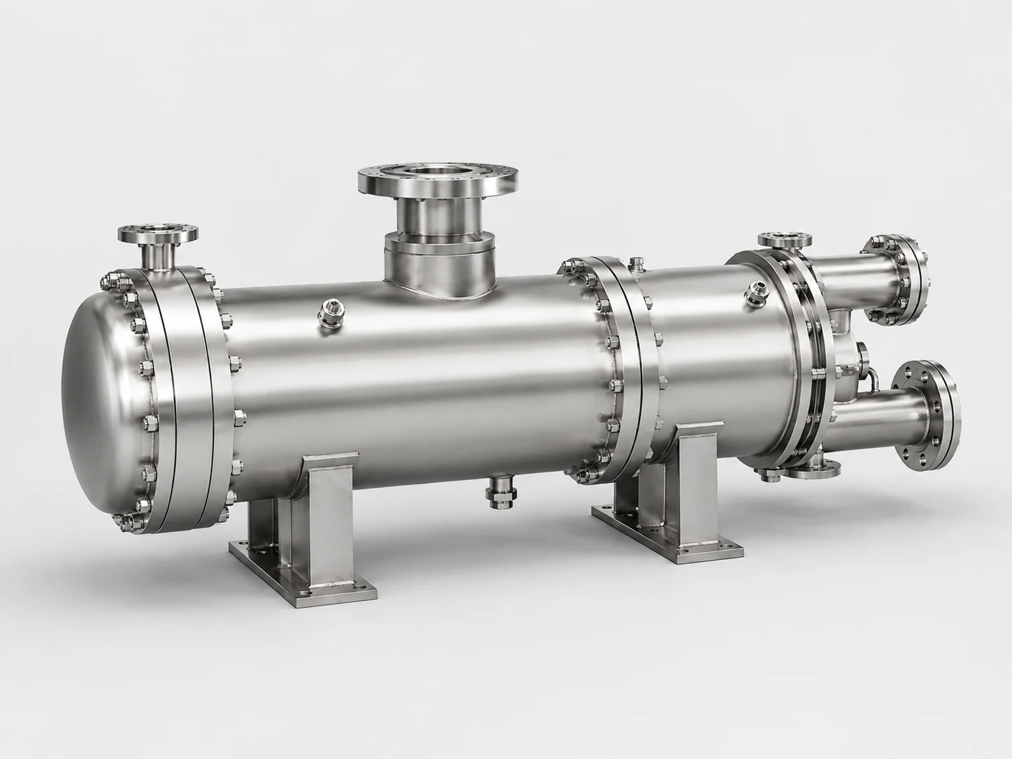 Titanium Shell & Tube Heat Exchanger